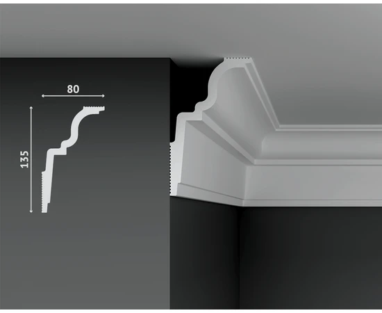 Карниз Decostar Polystyle SG-B135/80 - фото 212363