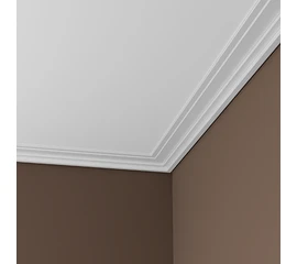 Карниз Европласт 1.50.296 жёсткий 110х35х2000 мм - фото 212523mini