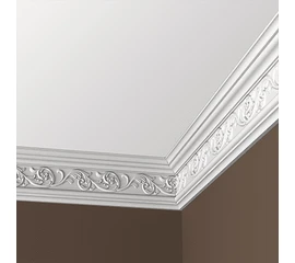 Карниз Европласт 1.50.163 жёсткий 65х151х2000 мм - фото 213431mini