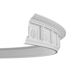 Карниз Европласт 1.50.281 гибкий 112х204х2000 мм - фото 214495mini