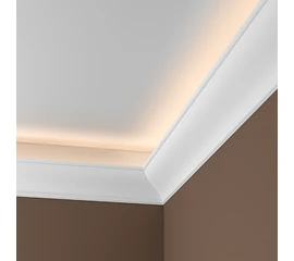 Карниз Европласт 1.50.222 жёсткий 164х166х2000 мм - фото 215155mini