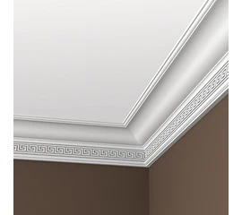 Карниз Европласт 1.50.118 жёсткий 131х130х2000 мм - фото 215435mini