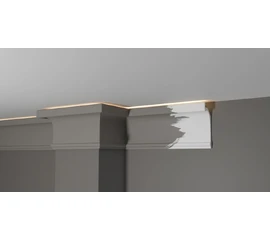 Карниз Decor-Dizayn DD518 45х125х2000 мм - фото 217427mini