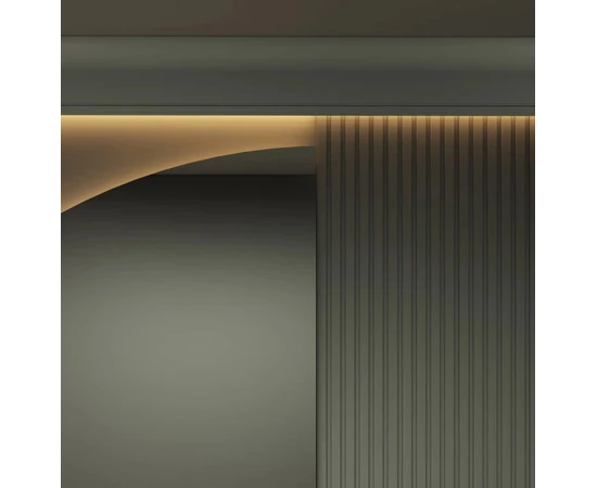 Карниз Decor-Dizayn DD520 70х140х2000 мм - фото 217619