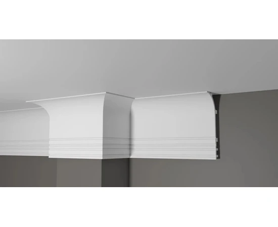 Карниз Decor-Dizayn DD520 70х140х2000 мм - фото 217591