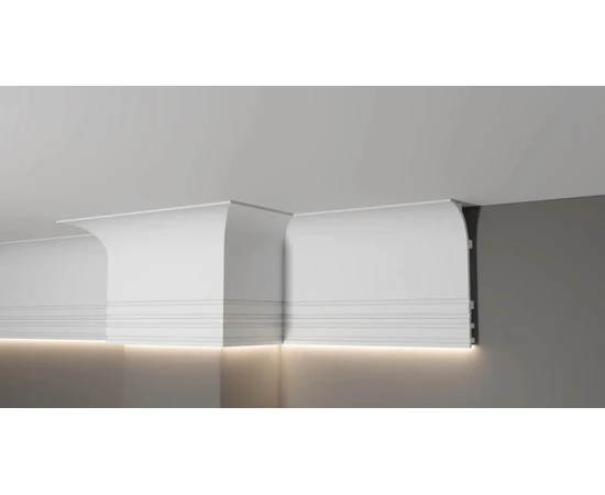 Карниз Decor-Dizayn DD520 70х140х2000 мм - фото 217603