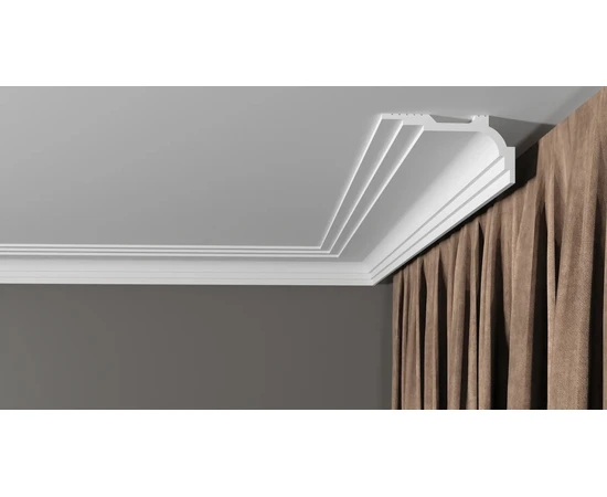 Карниз Decor-Dizayn DD515 60х100х2000 мм - фото 218063