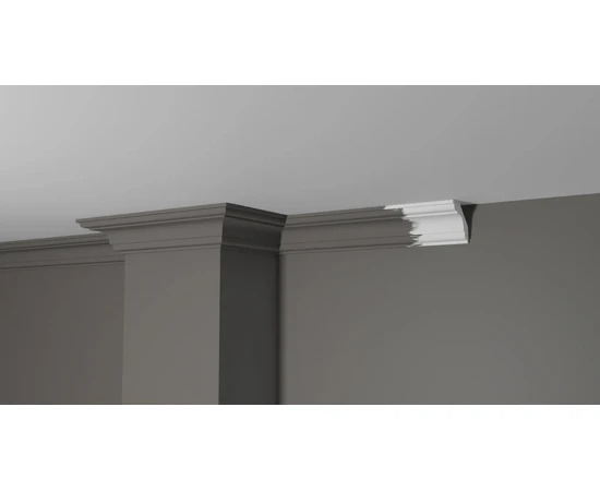Карниз Decor-Dizayn DD05 49х49х2000 мм - фото 218643