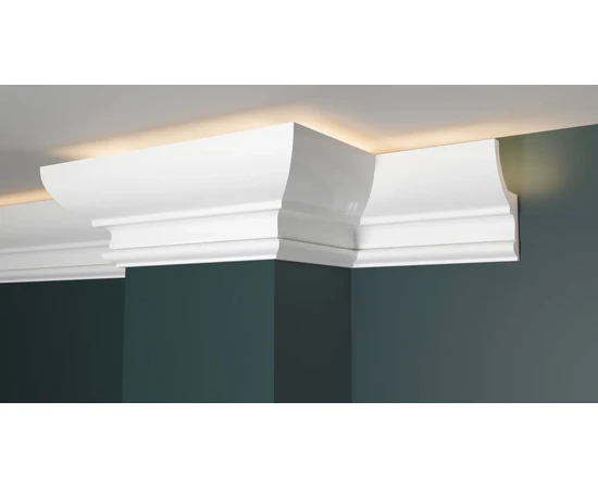 Карниз Decor-Dizayn DD507 58х97х2000 мм - фото 219055