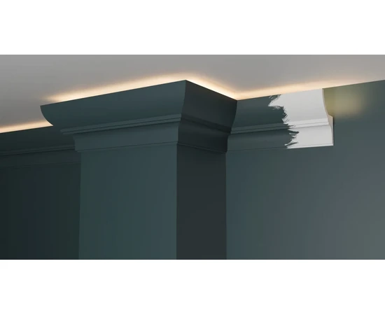 Карниз Decor-Dizayn DD508 45х70х2000 мм - фото 219075