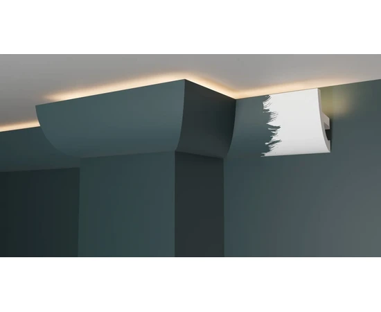 Карниз Decor-Dizayn DD510 49х80х2000 мм - фото 219107