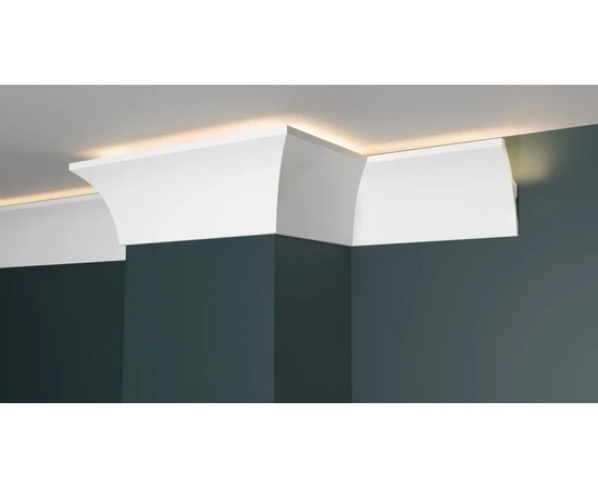 Карниз Decor-Dizayn DD512 40х80х2000 мм - фото 219135