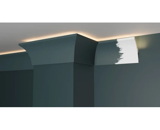 Карниз Decor-Dizayn DD512 40х80х2000 мм - фото 219139