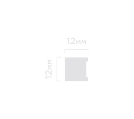 Молдинг Hi Wood  MD12V1 12х12х2700 мм - фото 208507mini