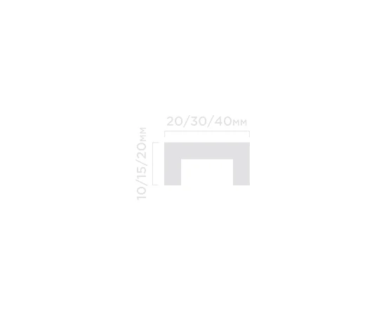 Молдинг Hi Wood LB40 20х40х2000 мм - фото 208547