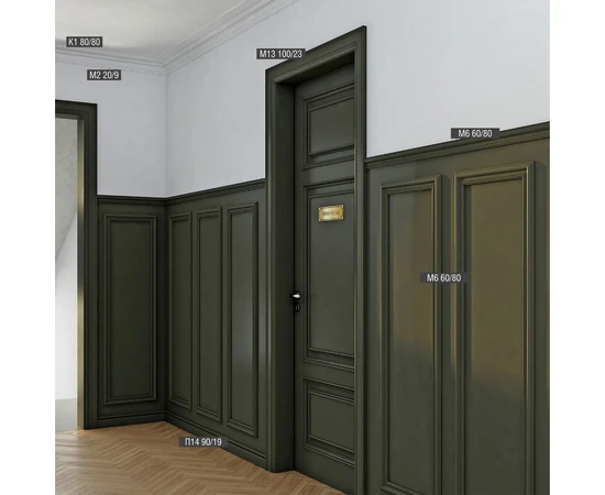 Настенный молдинг Bello Deco М2 9-20 - фото 209079