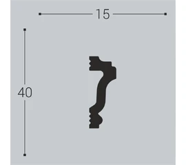 Настенный молдинг Bello Deco М4 40-15 - фото 209107mini