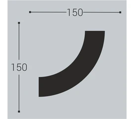 Угол к молдингу M10 Bello Deco М10У3 - фото 209463mini