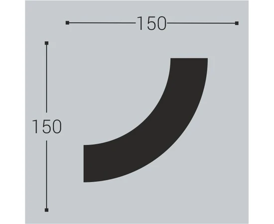 Угол к молдингу M10 Bello Deco М10У3 - фото 209463