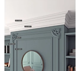 Угол к молдингу M12 Bello Deco М12У2 - фото 209523mini