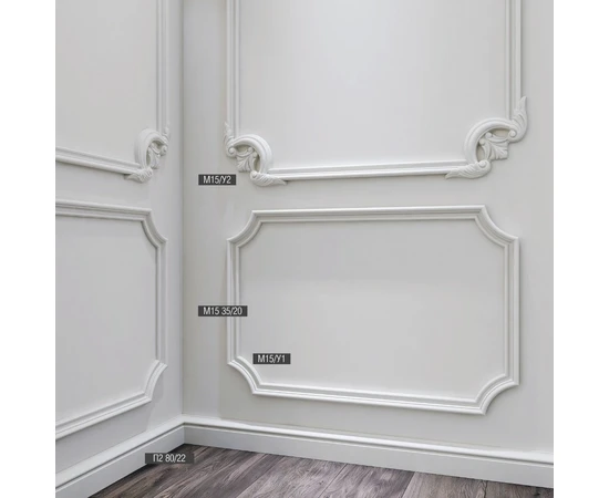 Угол к молдингу M15 Bello Deco М15У2 - фото 209623