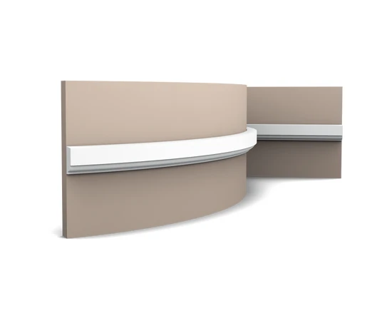 Молдинг гибкий Orac Decor P9050F 2000х25х13 мм - фото 209815