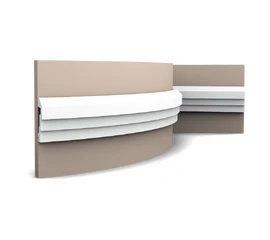 Молдинг гибкий Orac Decor P7070F 2000х74х22 мм - фото 209887mini