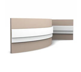 Молдинг гибкий Orac Decor P9900F 2000х80х10 мм - фото 209911mini