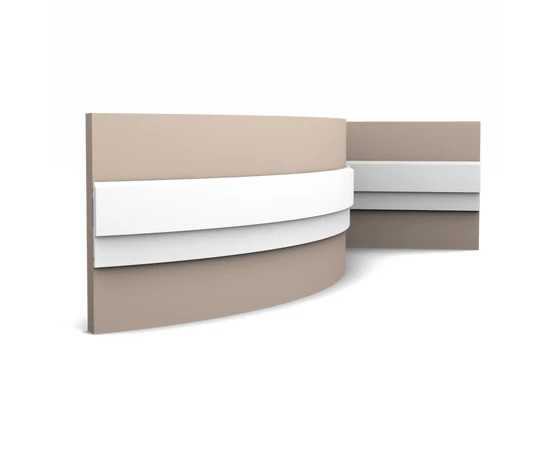 Молдинг гибкий Orac Decor P9900F 2000х80х10 мм - фото 209911