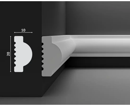 Молдинг DECOSTAR POLYSTYLE SG-20/10 - фото 211871