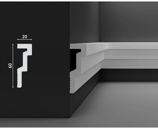 Молдинг DECOSTAR POLYSTYLE SG-A60/20 - фото 211919
