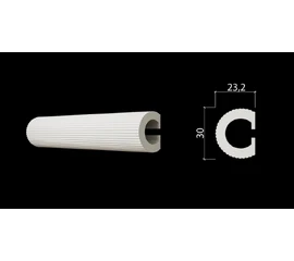 Молдинг Decor-Dizayn DD635(3m) 23.2х30х3000 мм - фото 217507mini