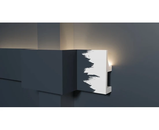 Молдинг Decor-Dizayn Грани DD615 25х80х2000 мм - фото 217903