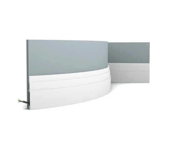 Плинтус гибкий Orac Decor SX180F 2000х120х16 мм - фото 219847