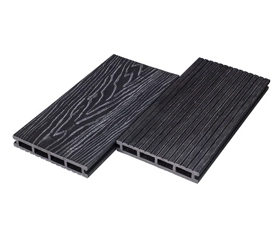 Террасная доска из ДПК Altay Decking Графит 3м - фото 8024