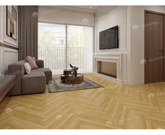 Кварц-виниловый пол Alpine Floor Parquet LVT Дуб Батейн ECO 16-29 - фото 227379