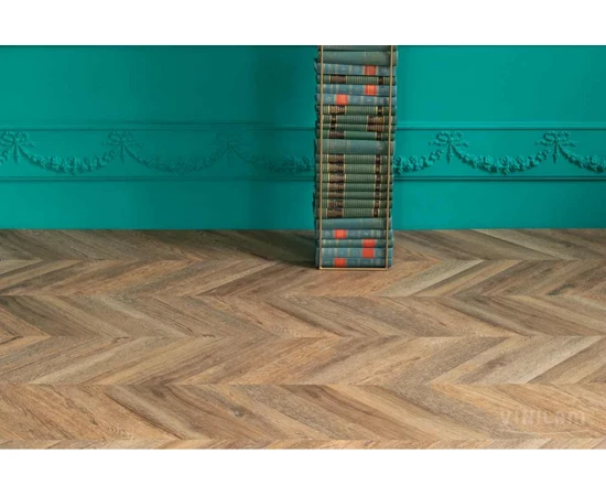Кварц-виниловый пол Vinilam Parquet Chevron Glue Нормандия RI153610CL4 - фото 227551