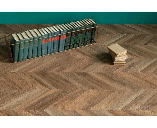 Кварц-виниловый пол Vinilam Parquet Chevron Glue Нормандия RI153610CL4 - фото 227559