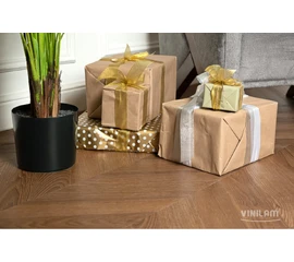 Кварц-виниловый пол Vinilam Parquet Chevron Glue Плезир I1651102 - фото 227735mini