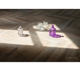Кварц-виниловый пол Vinilam Parquet Chevron Glue Шампань RI153616CL4 - фото 227751mini