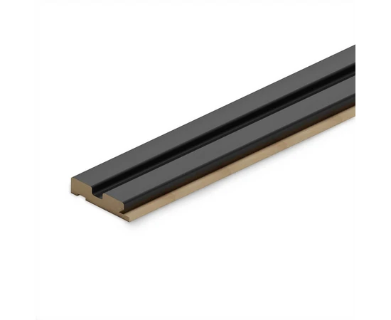Профиль Старт МДФ Stella Beats De Luxe Black Lead 2700x66,5x16 - фото 231655