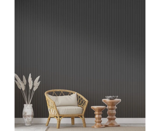 Профиль Финиш МДФ Stella Beats De Luxe Black Lead 2700x77x16 - фото 231911