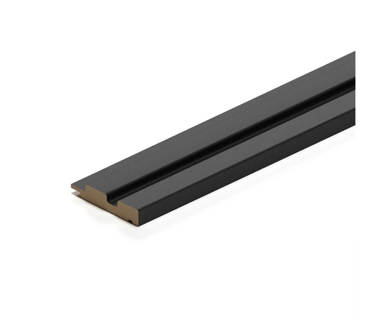 Профиль Финиш МДФ Stella Beats De Luxe Black Lead 2700x77x16 - фото 231915