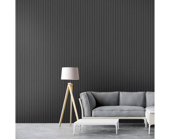 Профиль Финиш МДФ Stella Beats De Luxe Black Lead 2700x77x16 - фото 231903