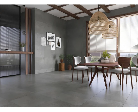 Керамогранит Eurotile Limestone Grey Matt 600x600x9 - фото 232659