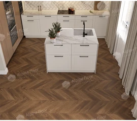 SPC ламинат Alpine Floor Chevron Alpine Дуб Коричневый ECO 18-13 - фото 233347mini