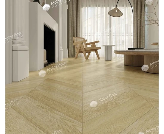 SPC ламинат Alpine Floor Chevron  LVT Дуб Ваниль Селект ECO 20-2 - фото 233483