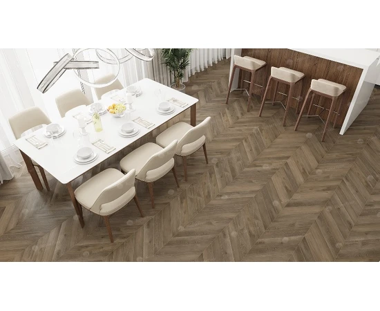 Кварц-виниловый пол Alpine Floor Chevron LVT Дуб Насыщенный ECO 20-4 - фото 233503