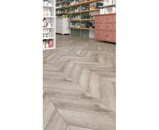 Кварц-виниловый пол Alpine Floor Chevron LVT Дуб Исида ECO 20-8 - фото 233555