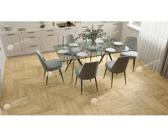 SPC ламинат Alpine Floor Parquet Premium Дуб Ваниль Селект ECO 19-3 - фото 233883
